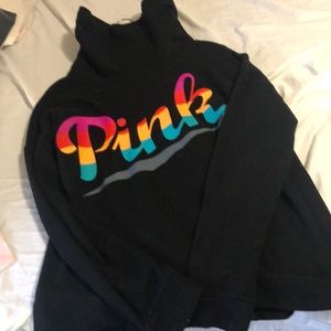 Pink crew neck